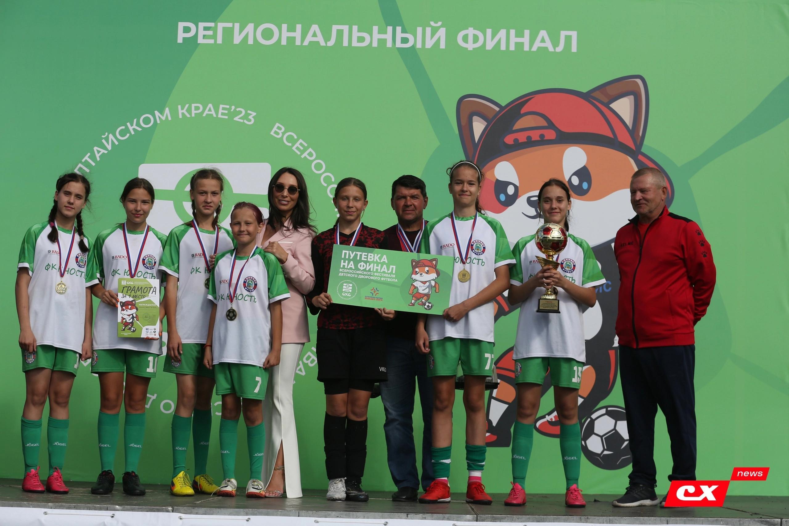Поздравляем наших футболистов - победителей и призеров финала регионального этапа Всероссийского фестиваля детского дворового футбола!.
