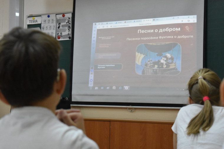 «Разговоры о важном» на тему «Волонтёры России».